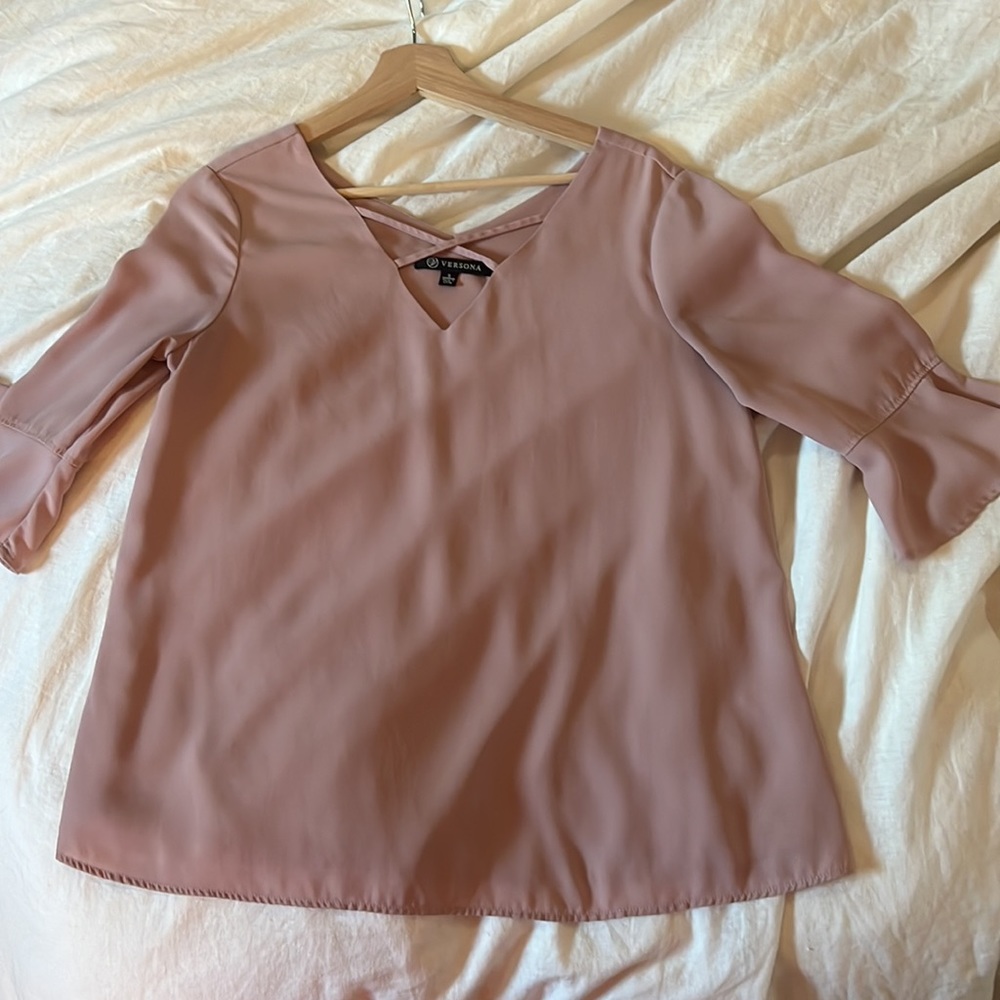 Versona blush blouse